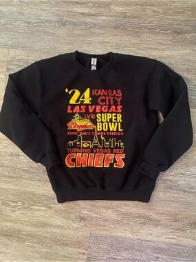 KC Chiefs Super Bowl sweatshirt S